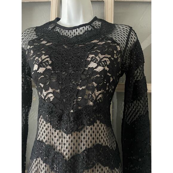 Diane Von Furstenberg Violet Lace Dress - Picture 9 of 10
